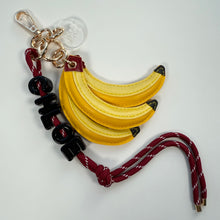 Load image into Gallery viewer, ‘BANANAS’ CHUNKY LETTER BAG CHARM BY BOOM BESPOKE
