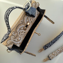 Load image into Gallery viewer, ‘VANILLA SMOKE’ MINI BANDANA BAG BY BOOM BESPOKE
