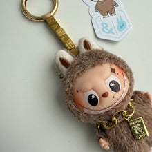 Load image into Gallery viewer, ‘CUSTOM TEXT’ ‘&amp;’ PIN FOR LOVE (MINI) BOOM BESPOKE LABUBU NEUTRAL PACK
