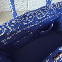 Load image into Gallery viewer, ‘PETROL’ BANDANA BAG BY BOOM BESPOKE
