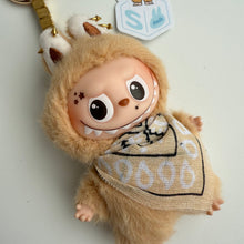 Load image into Gallery viewer, ‘CUSTOM TEXT’ ‘S’ PIN FOR LOVE (MINI) BOOM BESPOKE LABUBU NEUTRAL PACK
