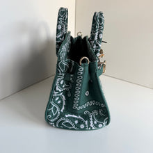 Load image into Gallery viewer, ‘PINE’ SMALL BANDANA BAG BY BOOM BESPOKE
