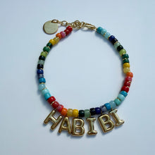 Load image into Gallery viewer, ´HABIBI’ RAINBOW STONE BEADED NECKLACE BY BOOM BESPOKE
