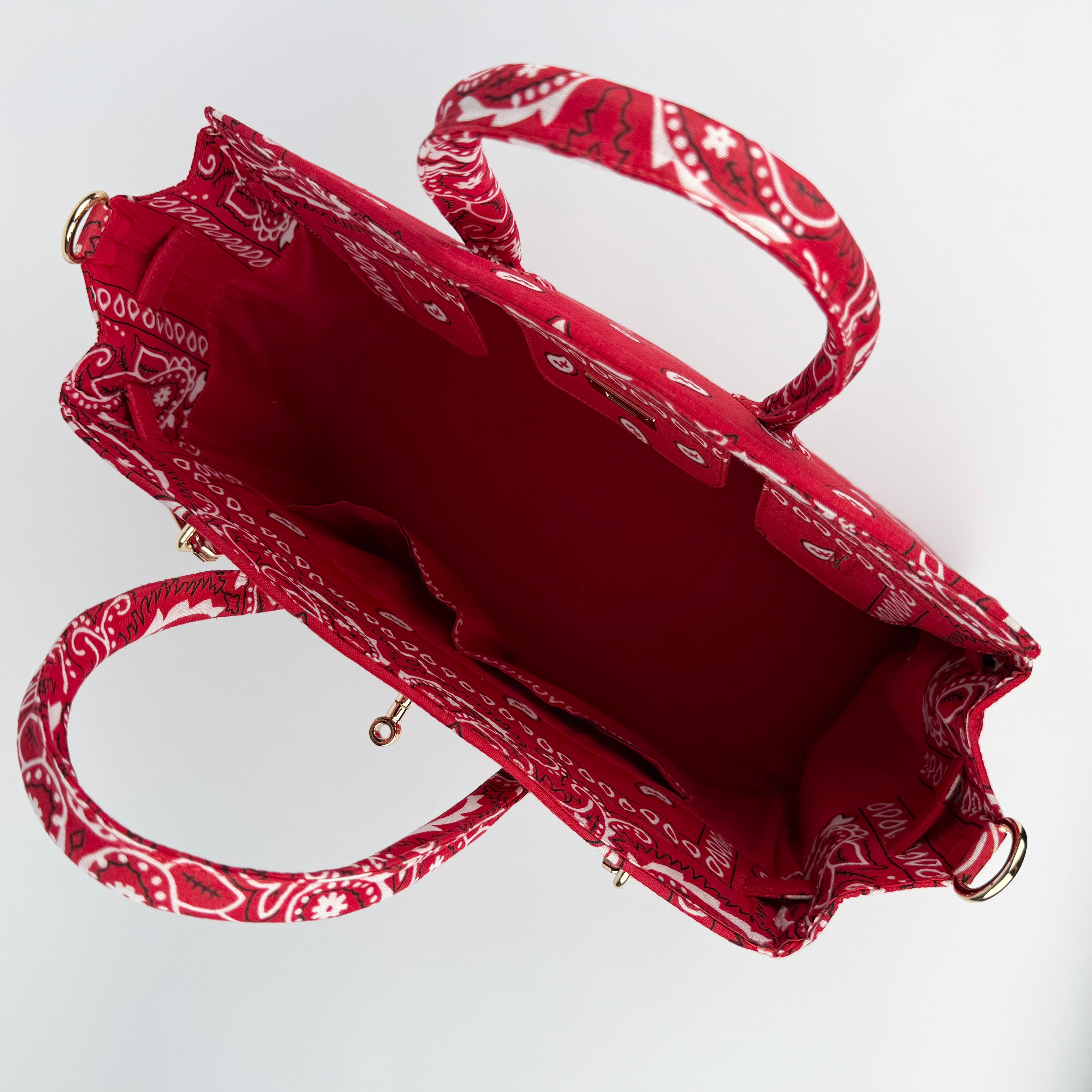 ‘CHERRY’ BANDANA BAG BY BOOM BESPOKE