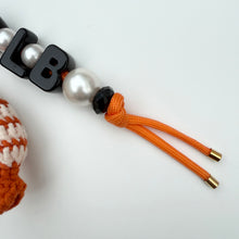 Load image into Gallery viewer, ‘PEARLA’ THE PRAWN BESPOKE INITIAL BAG CHARM BY BOOM BESPOKE

