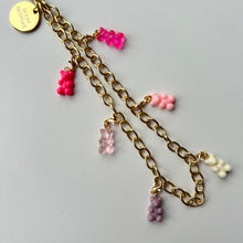 Load image into Gallery viewer, SET OF 6 ´PINK’ GUMMY BEAR CHARMS BY BOOM BESPOKE
