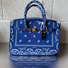 Load image into Gallery viewer, ‘PETROL’ BANDANA BAG BY BOOM BESPOKE

