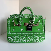 Load image into Gallery viewer, ‘PALM’ SMALL BANDANA BAG BY BOOM BESPOKE
