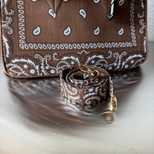 Load image into Gallery viewer, ‘ESPRESSO’ BANDANA BAG BY BOOM BESPOKE
