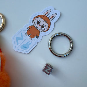 ‘HALLOWEEN THEME’ ‘Z’ PIN FOR LOVE (MINI) BOOM BESPOKE LABUBU