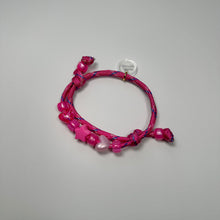 Load image into Gallery viewer, PINKS STARS &amp; HEARTS BEADED ROPE BRACELET
