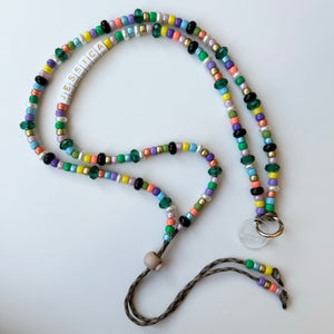 ´FASHIONISTA’ CRYSTAL ADJUSTABLE CROSSBODY PHONE STRAP