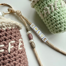 Load image into Gallery viewer, ‘COFFEE OR MATCHA’ CROCHET COFFEE &amp; MATCHA BOOM BESPOKE BAG CHARM
