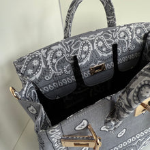 Load image into Gallery viewer, ‘SMOKE’ SMALL BANDANA BAG BY BOOM BESPOKE
