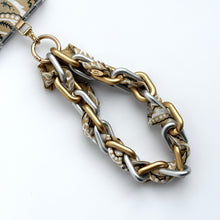 Load image into Gallery viewer, BEIGE BANDANA JELLY PHONE CHAIN
