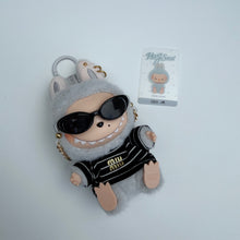 Load image into Gallery viewer, ‘STRIPE T’ HEHE BOOM BESPOKE LABUBU
