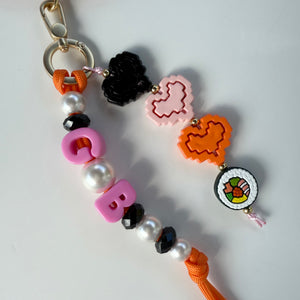 ‘SUSHI CALLIN’ PHONE BEAD CHARM BY BOOM BESPOKE
