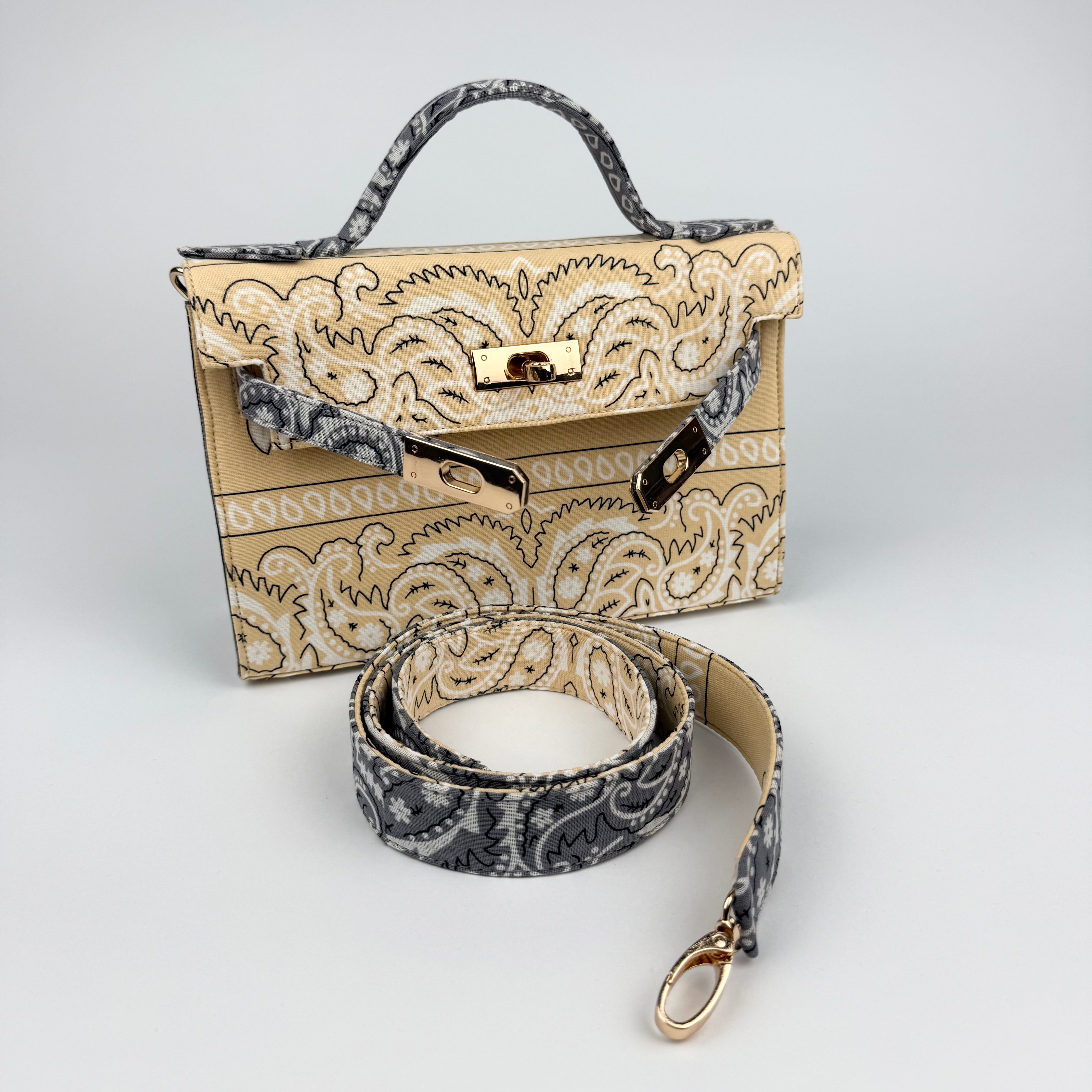 ‘VANILLA SMOKE’ MINI BANDANA BAG BY BOOM BESPOKE