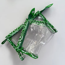 Load image into Gallery viewer, ‘PALM’ BANDANA POUCH SET BY BOOM BESPOKE
