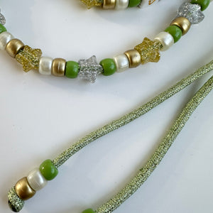 PIXIE DUST GREEN ADJUSTABLE CROSSBODY PHONE STRAP