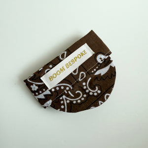 BROWN BANDANA LABUBU BOOM HAT
