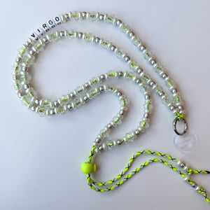 ´ICED OPULENCE’ CRYSTAL ADJUSTABLE CROSSBODY PHONE STRAP