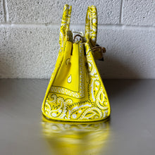 Load image into Gallery viewer, ‘LEMON’ SMALL BANDANA BAG BY BOOM BESPOKE
