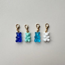 Load image into Gallery viewer, SET OF 4 ´BLUE’ GUMMY BEAR CHARMS BY BOOM BESPOKE
