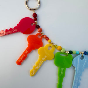 ‘BOOMBOW CRYSTAL KEYS’ BOOM BESPOKE BAG CHARM