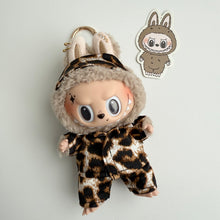 Load image into Gallery viewer, ´LEOPARD SILK PJ’S’ TOFFEE BOOM BESPOKE LABUBU NEUTRAL PACK
