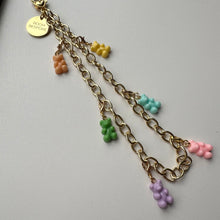 Load image into Gallery viewer, SET OF 6 ´PASTEL’ GUMMY BEAR CHARMS BY BOOM BESPOKE

