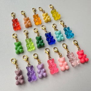 SET OF 18 ´BOOMBOW’ GUMMY BEAR CHARMS BY BOOM BESPOKE