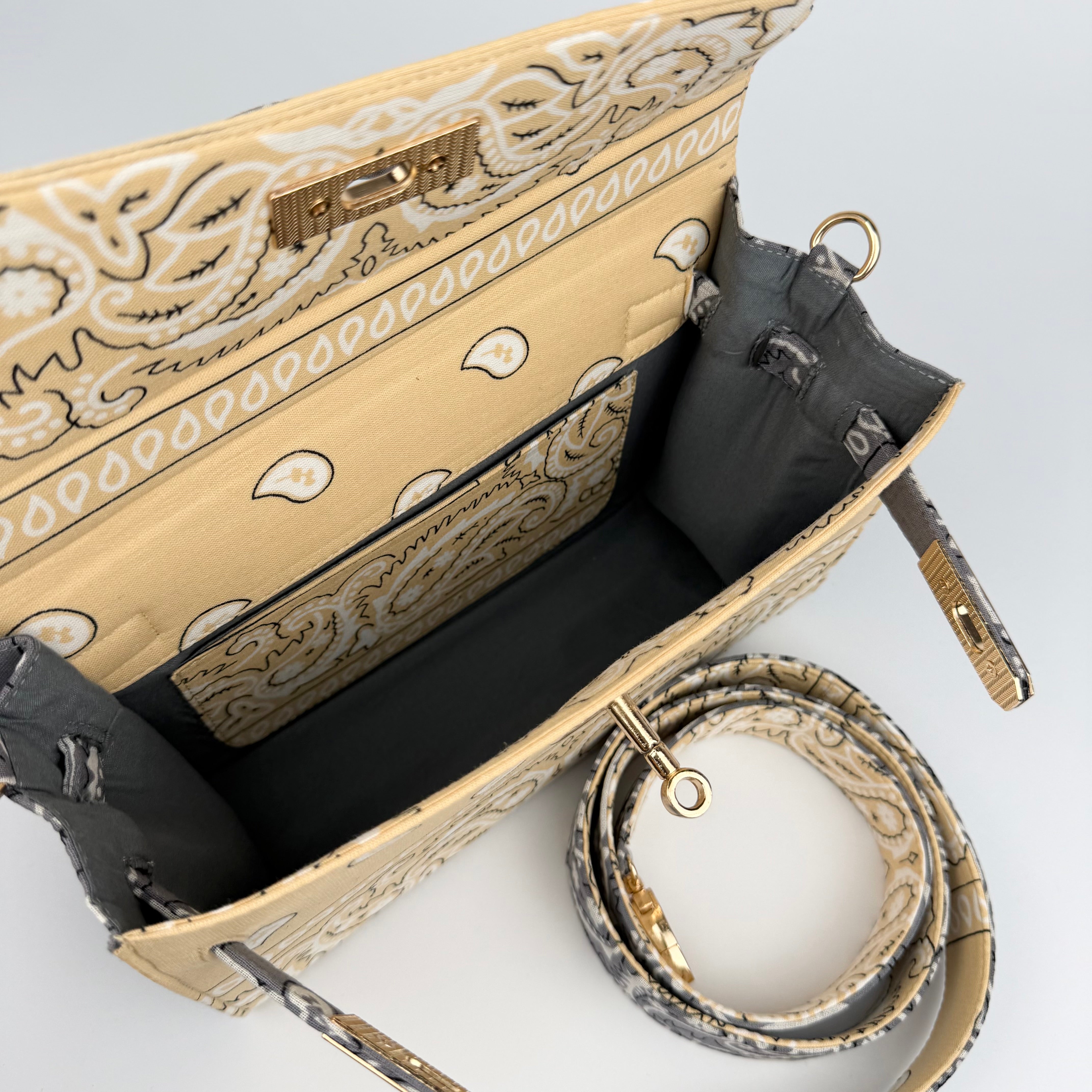 ‘VANILLA SMOKE’ MINI BANDANA BAG BY BOOM BESPOKE