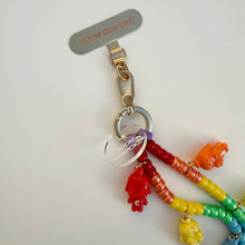 Load image into Gallery viewer, RAINBOW ‘CRYBABY’ PHONE BEADS BY BOOM BESPOKE
