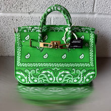 Load image into Gallery viewer, ‘PALM’ SMALL BANDANA BAG BY BOOM BESPOKE
