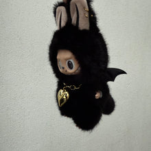 Load image into Gallery viewer, ´BLACK ZIMOMO STYLE’ SESAME BEAN BOOM BESPOKE LABUBU
