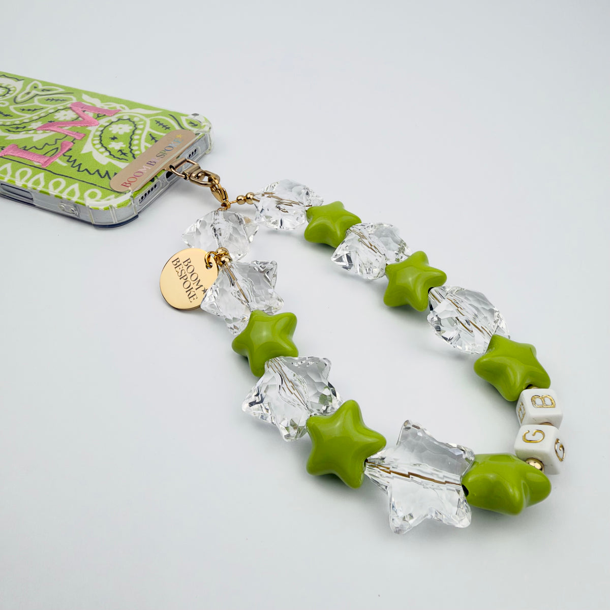 ‘STAR GIRL’ CHUNKY STARS PHONE BEADS BY BOOM BESPOKE