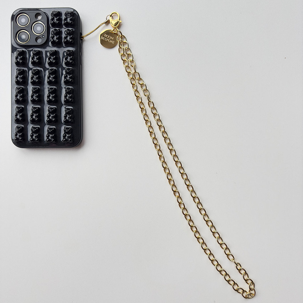 LONG GOLD ‘BUILD YOUR OWN’ PHONE CHARM BY BOOM BESPOKE