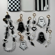 Load image into Gallery viewer, GHOST HIM WHITE BOOM BESPOKE BAG CHARM/KEYRING

