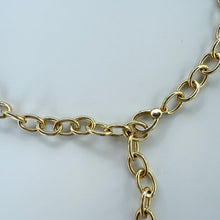 Load image into Gallery viewer, ´NY’ FULLY ADJUSTABLE GOLD CHAIN NECKLACE BY BOOM BESPOKE
