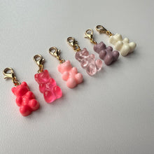 Load image into Gallery viewer, SET OF 6 ´PINK’ GUMMY BEAR CHARMS BY BOOM BESPOKE
