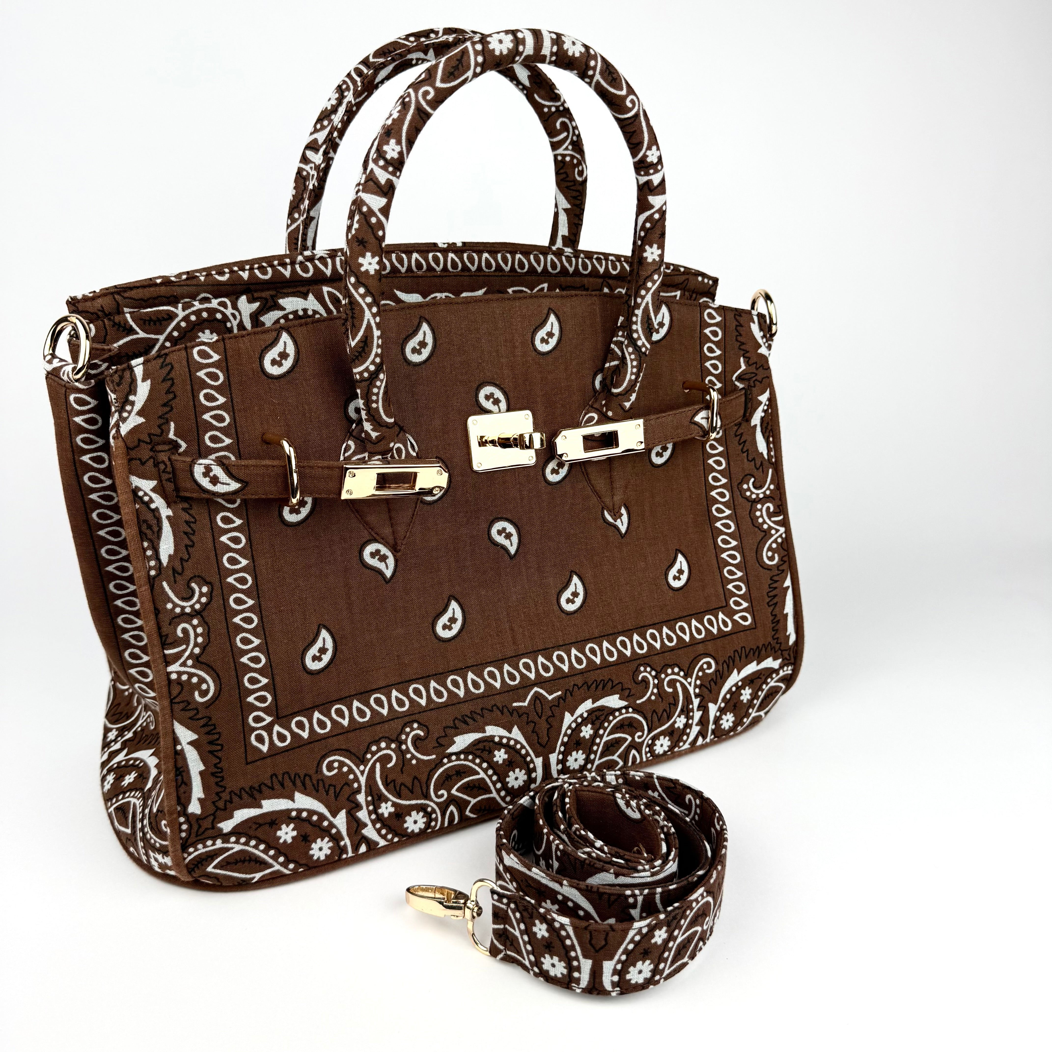 ‘ESPRESSO’ BANDANA BAG BY BOOM BESPOKE