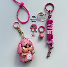 Load image into Gallery viewer, ‘SWEET WEREWOLF’ SWAROVSKI CRYSTAL CRYBABY MONSTER TEARS BOOM BESPOKE CRYBABY
