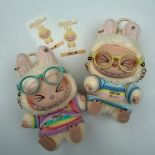Load image into Gallery viewer, ‘STRIPES &amp; GLASSES’ SISI BOOM BESPOKE LABUBU

