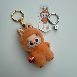 ‘PUMPKIN’ ‘J’ PIN FOR LOVE (MINI) BOOM BESPOKE LABUBU