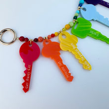 Load image into Gallery viewer, ‘BOOMBOW CRYSTAL KEYS’ BOOM BESPOKE BAG CHARM
