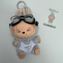 Load image into Gallery viewer, ‘GOGGLES’ WHITE HEHE BOOM BESPOKE LABUBU
