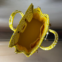 Load image into Gallery viewer, ‘LEMON’ SMALL BANDANA BAG BY BOOM BESPOKE
