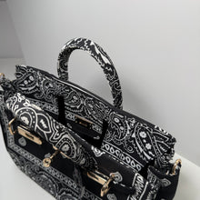Load image into Gallery viewer, ‘INKED’ SMALL BANDANA BAG BY BOOM BESPOKE
