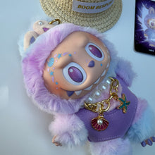 Load image into Gallery viewer, ‘SUMMER MERMAID’ LUCK BIG ENERGY BOOM BESPOKE LABUBU
